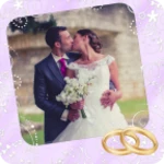 wedding photo frames android application logo